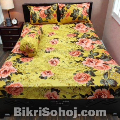 Twill cotton bed sheet